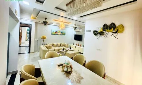 Dinning Area, Aman Green 1, 2/3 BHK Furnished Flat, Rs. 32.90 Lacs, 100-150 Gaj, Sector 125 - Kharar, Kharar- Chandigarh Highway, NH-21, Kharar, Mohali