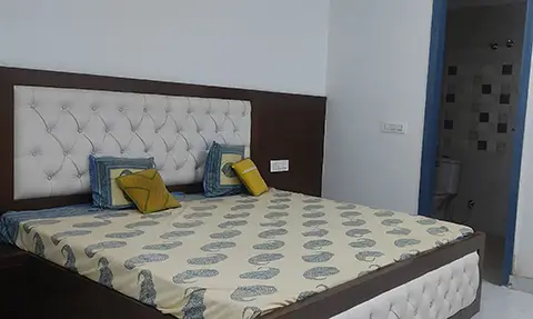 Bedroom-3, Leaf Berry, 3 BHK Furnished Flat, Rs. 36.90 Lacs, 125 Gaj, Sector 127, Adjoining Gillco Velly - Kharar, Mohali