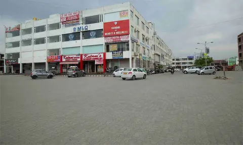 Landmark, Aman Green 1, 3 BHK Furnished Flat, Rs. 32.90 Lacs, 100-150 Gaj, Sector 125 - Kharar, Kharar- Chandigarh Highway, NH-21, Kharar, Mohali