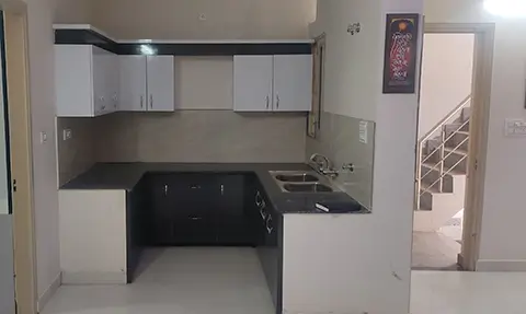 kitchen, Aman Green 2, 2 BHK Furnished Flat, Rs. 36.90 Lacs, 110 Gaj, Landran Road, On Road Project, Kharar, Landran, Mohali